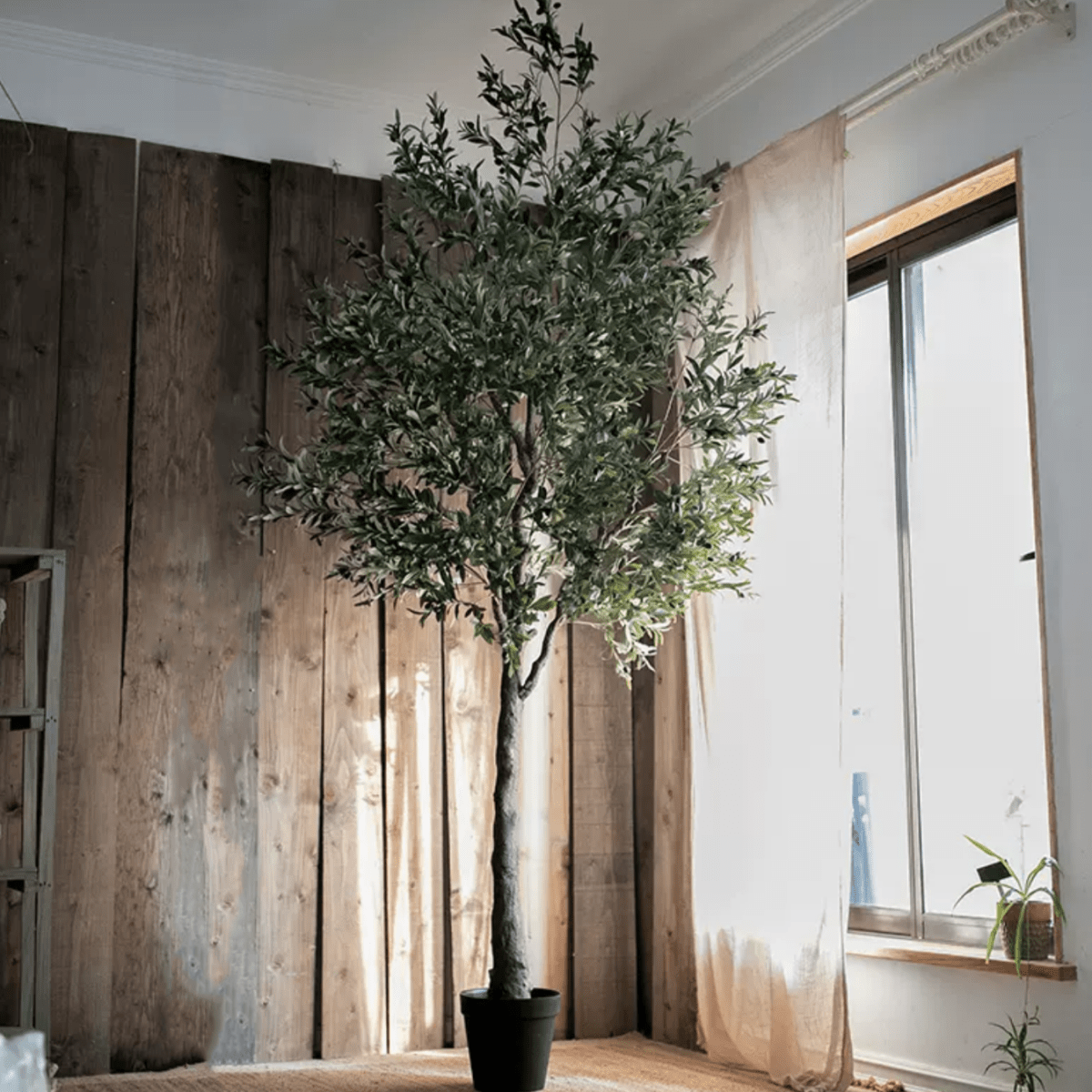 Extra Large Artificial Olive Tree 118" Tall
