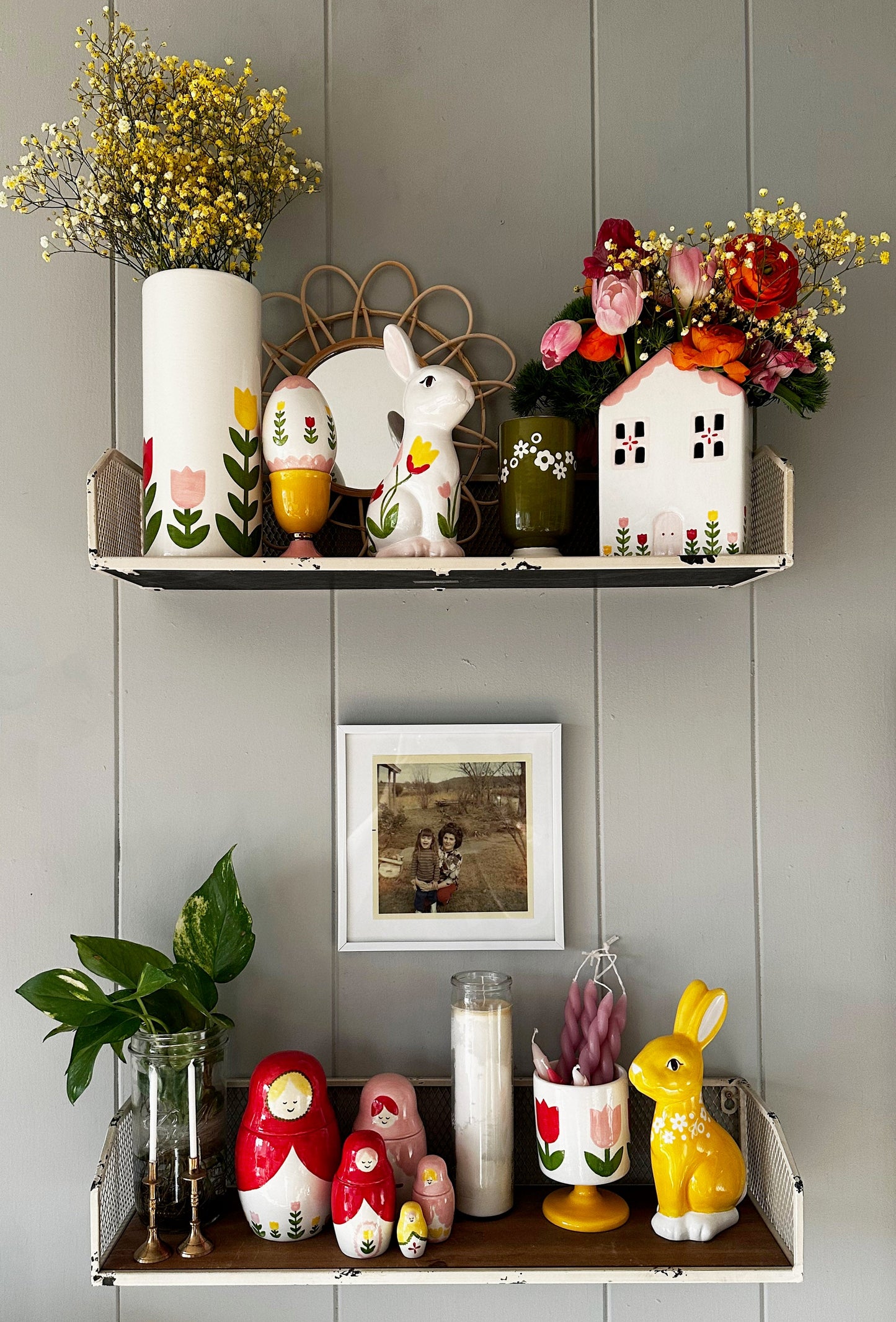 Tulip Fever Column Vase