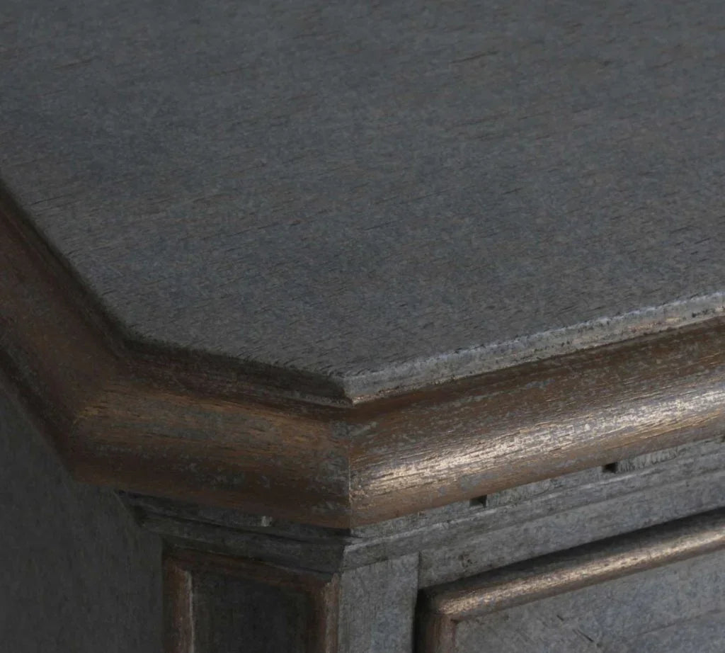Julien Three Drawer Wood Nightstand