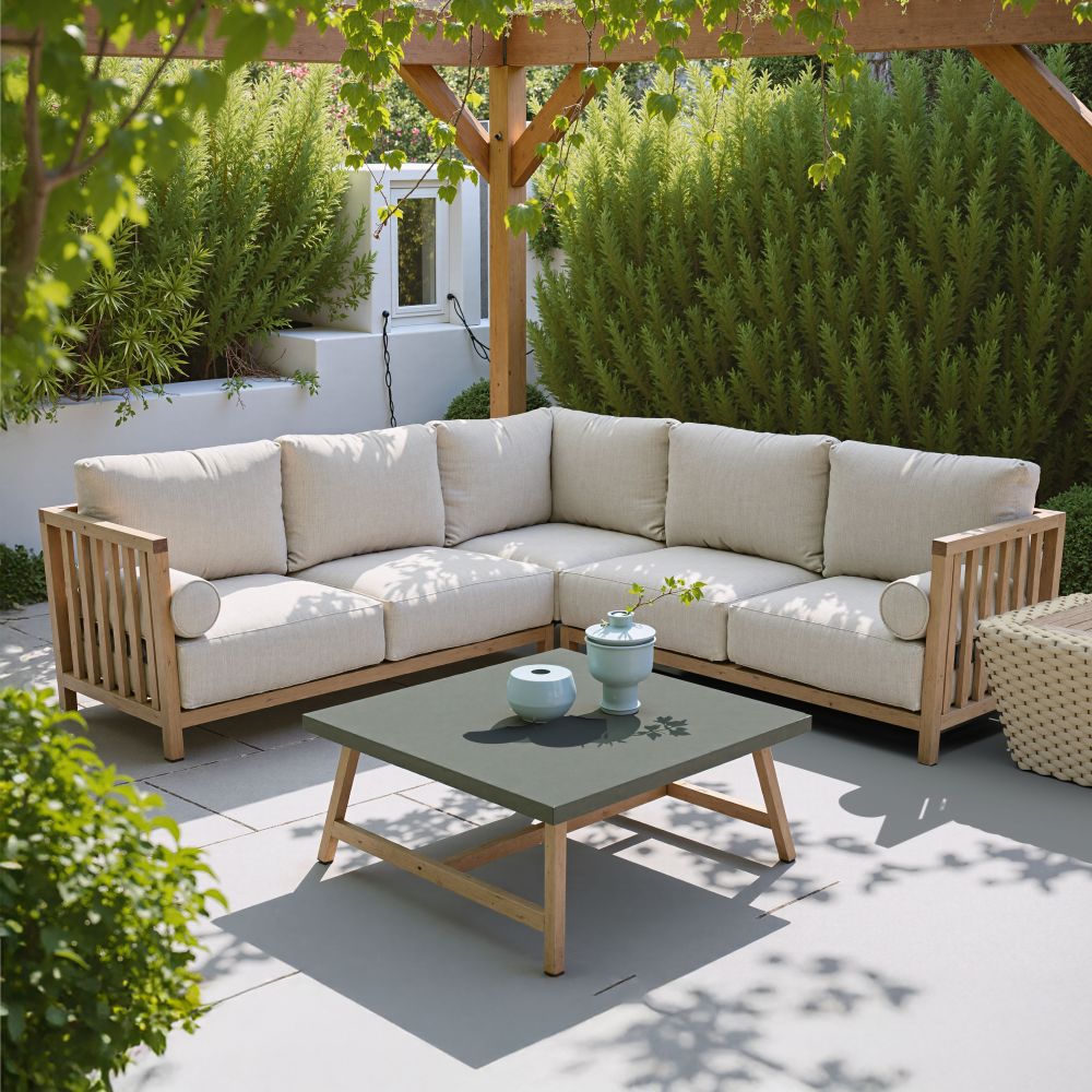 Kert Terrazzo Top Coffee Table