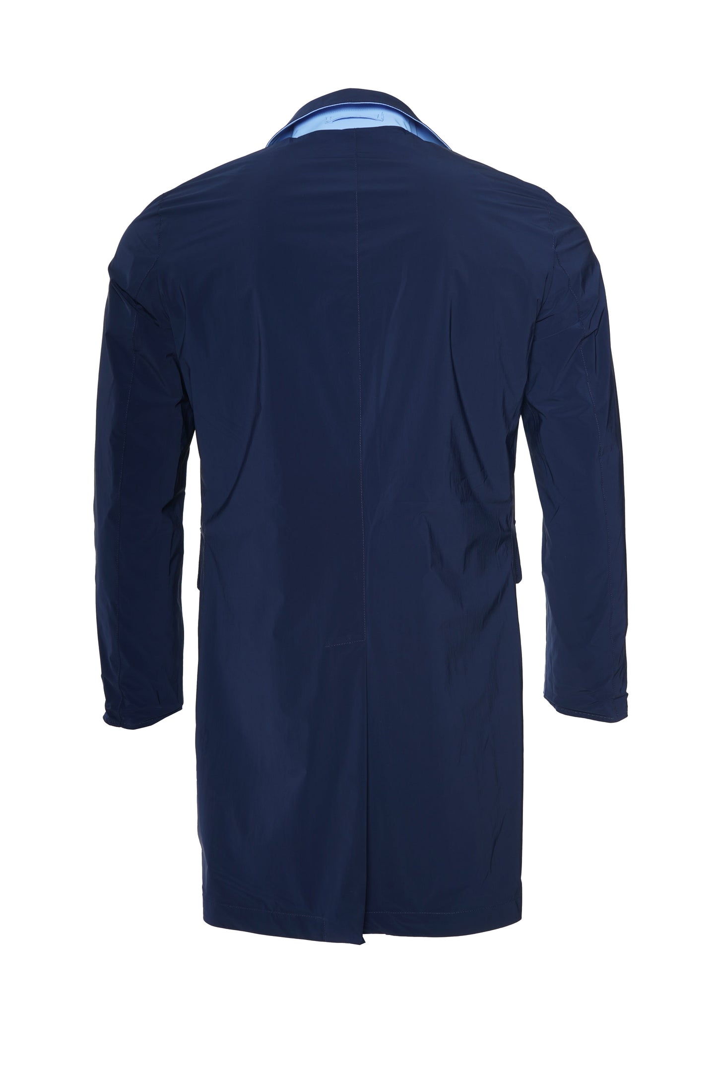 Kired Kim Solid Nylon Reversible Button Up Overcoat