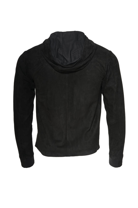 Kired Olek 1 Lambskin Hooded Zip-Up Light-Jacket