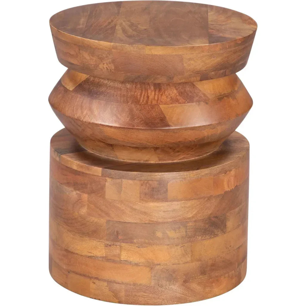 Kollam Side Table Brown