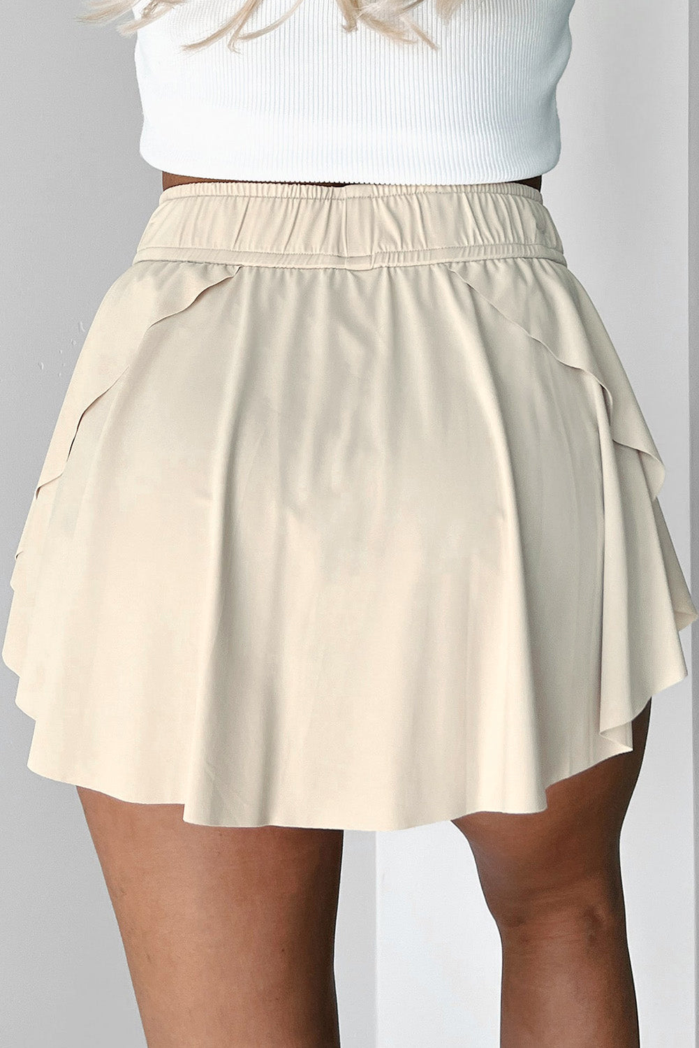 Izzy-Drawstring Lined Tennis Skorts