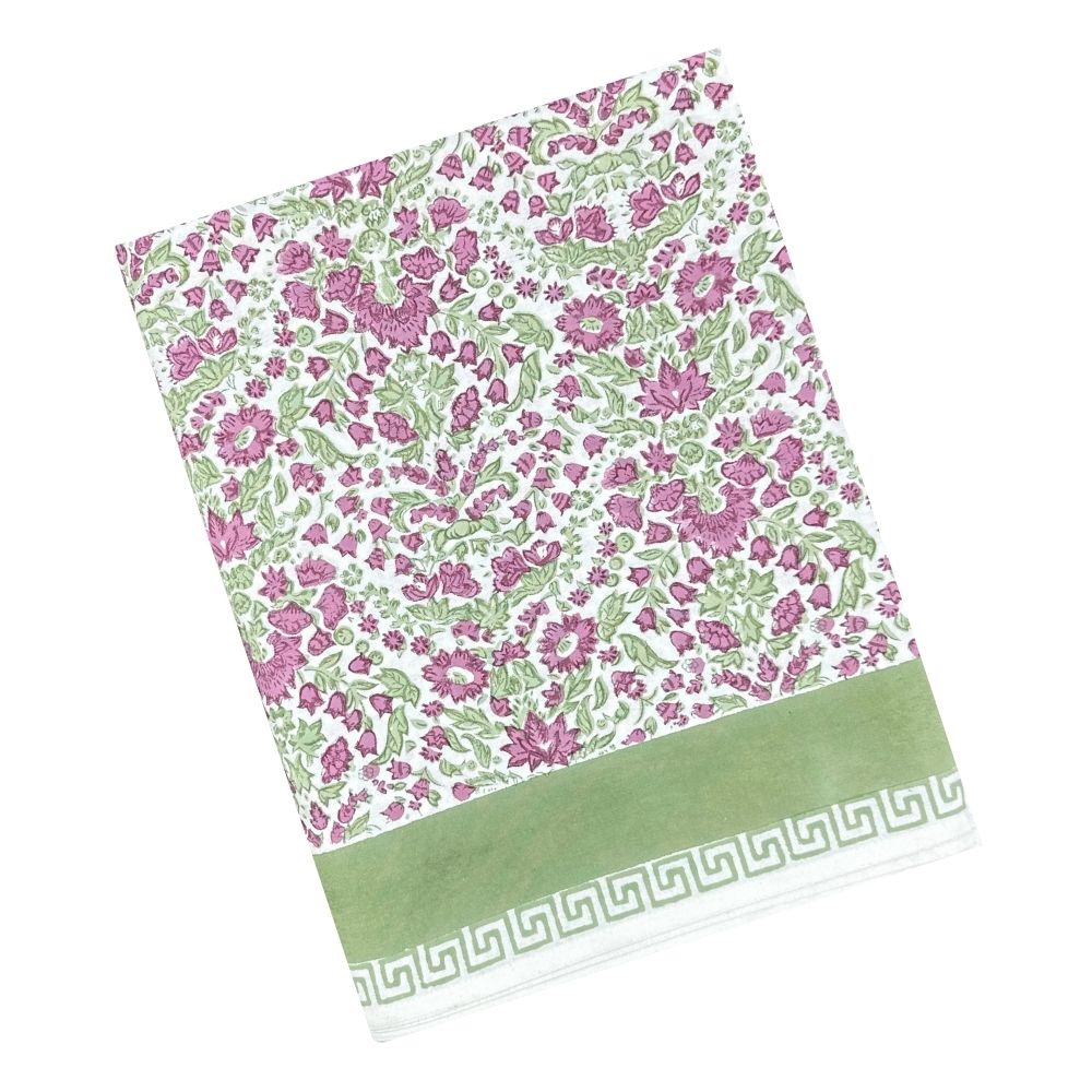 The Larkspur & Bramble: Plum and Sage - Tablecloth