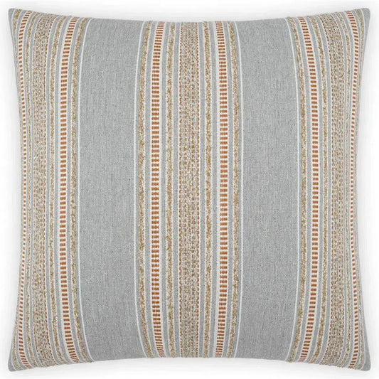 Larsen Vintage Grey Throw Pillow With Insert