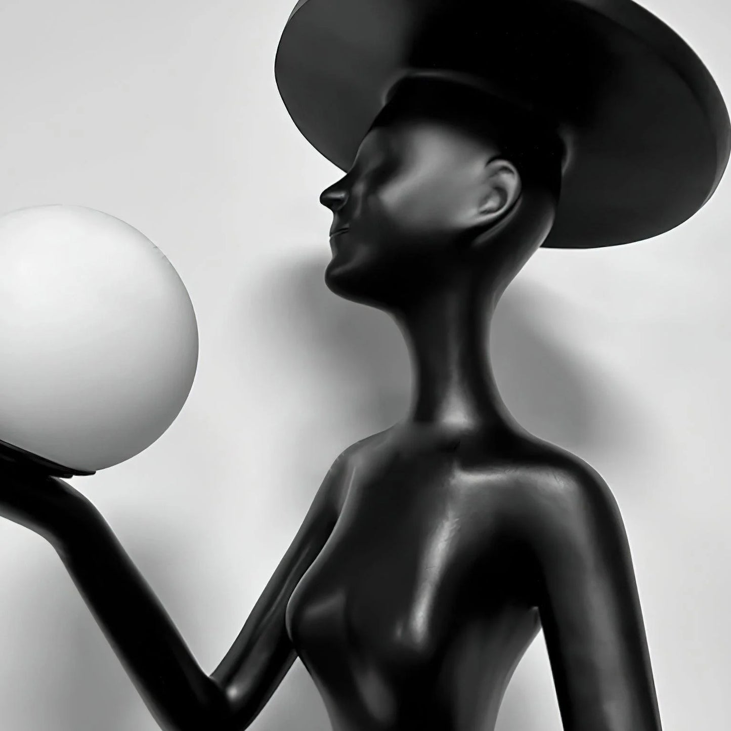 Lexa Sculpture Figure Floor Lamp