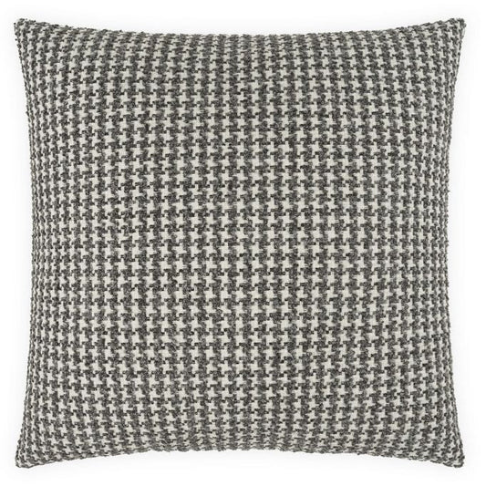 Lianna Charcoal Throw Pillow