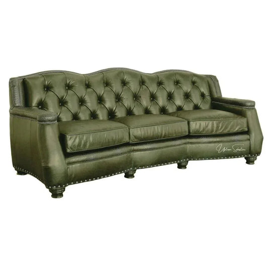 Liberate with Liberty - Custom Leather Sofa