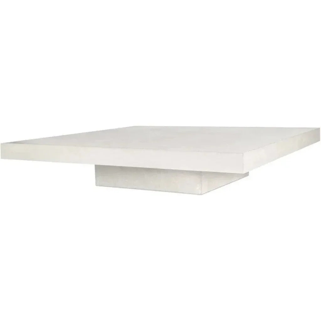 Lima Coffee Table - Ebony White Outdoor Coffee Table