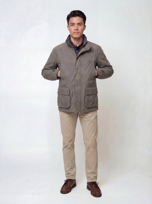 Copperas Wax Jacket (Slate)