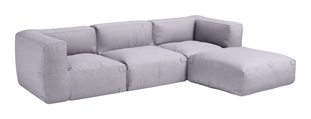 Luanda Olefin Fabric Outdoor Ottoman