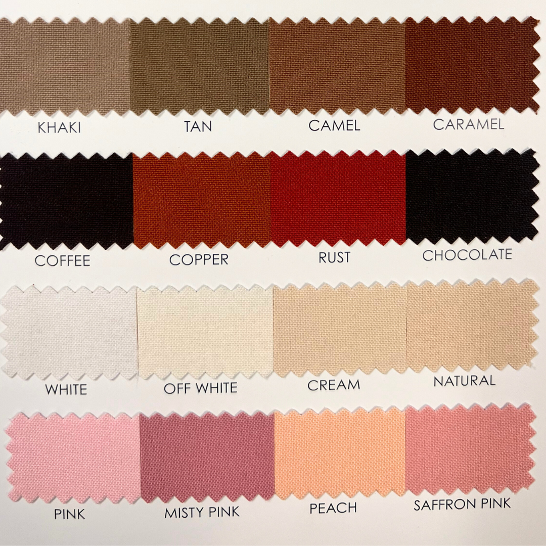 Lucky - Multipurpose Poplin, Polyester Fabric by the Yard - Available in 45 Colors