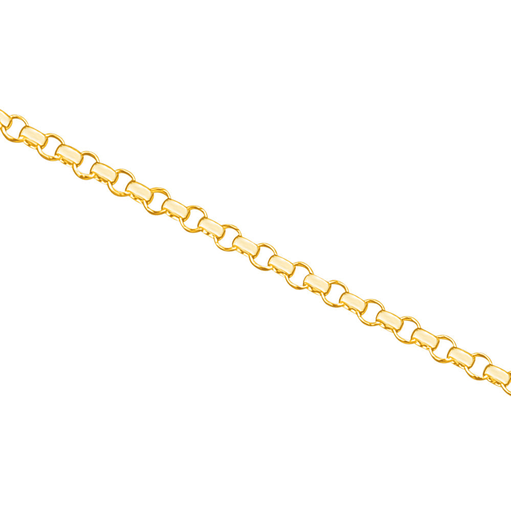 14K Solid Yellow White or Rose Gold Rolo Link Chain Necklace Diamond Cut for Women and Girls Made in Italy - Width 1mm Length 16"