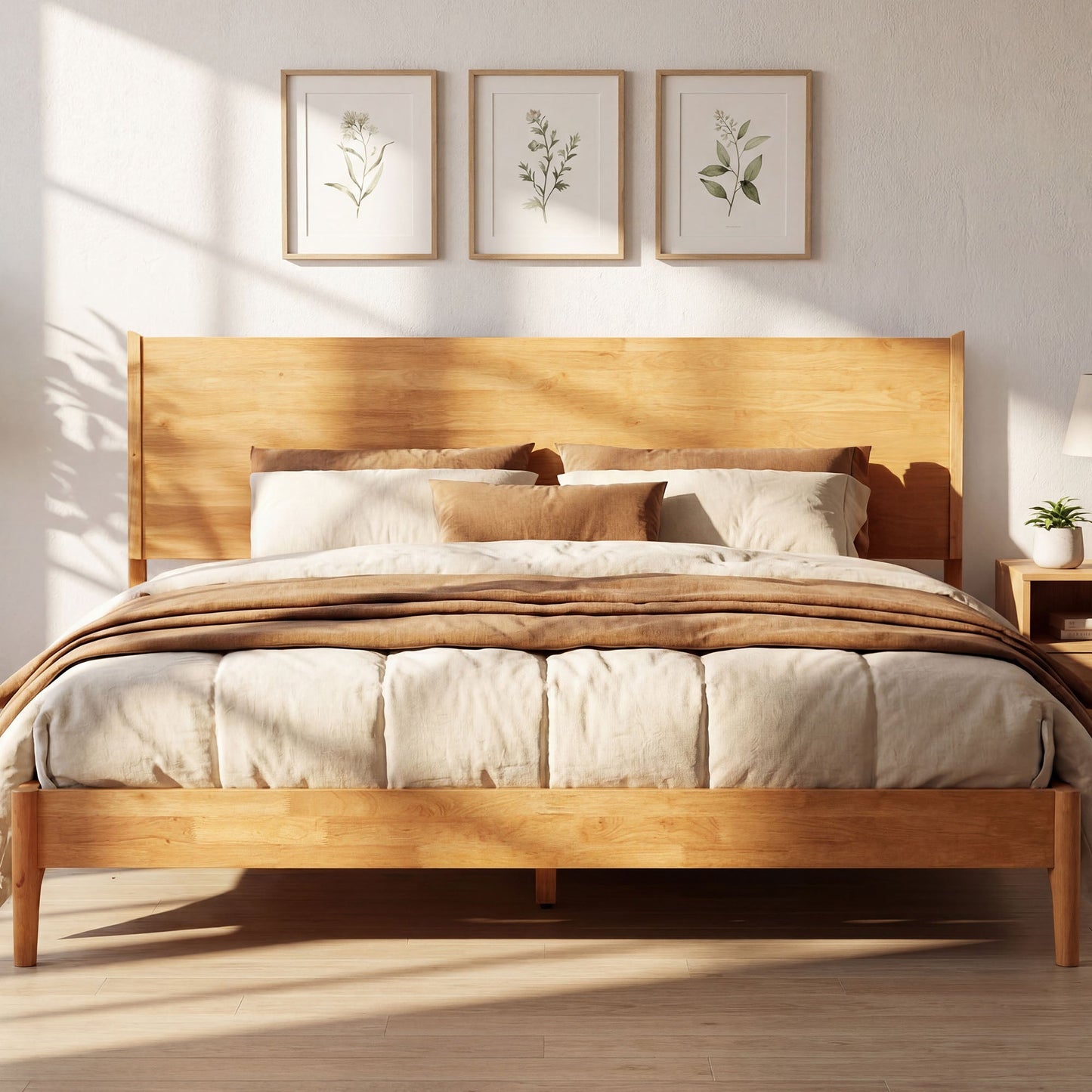 Haven Solid Wood Bed Frame