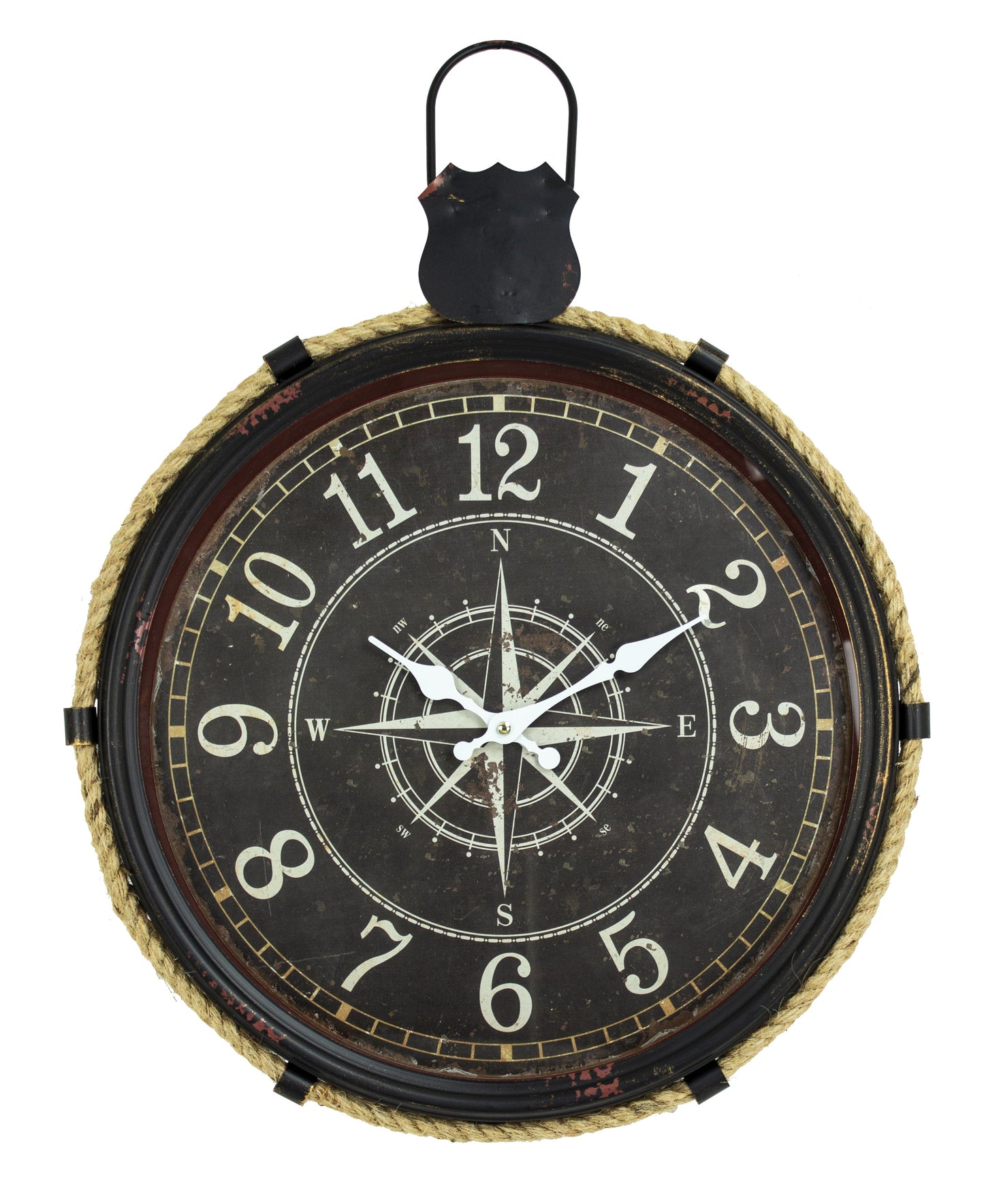 Compass Rose Clock