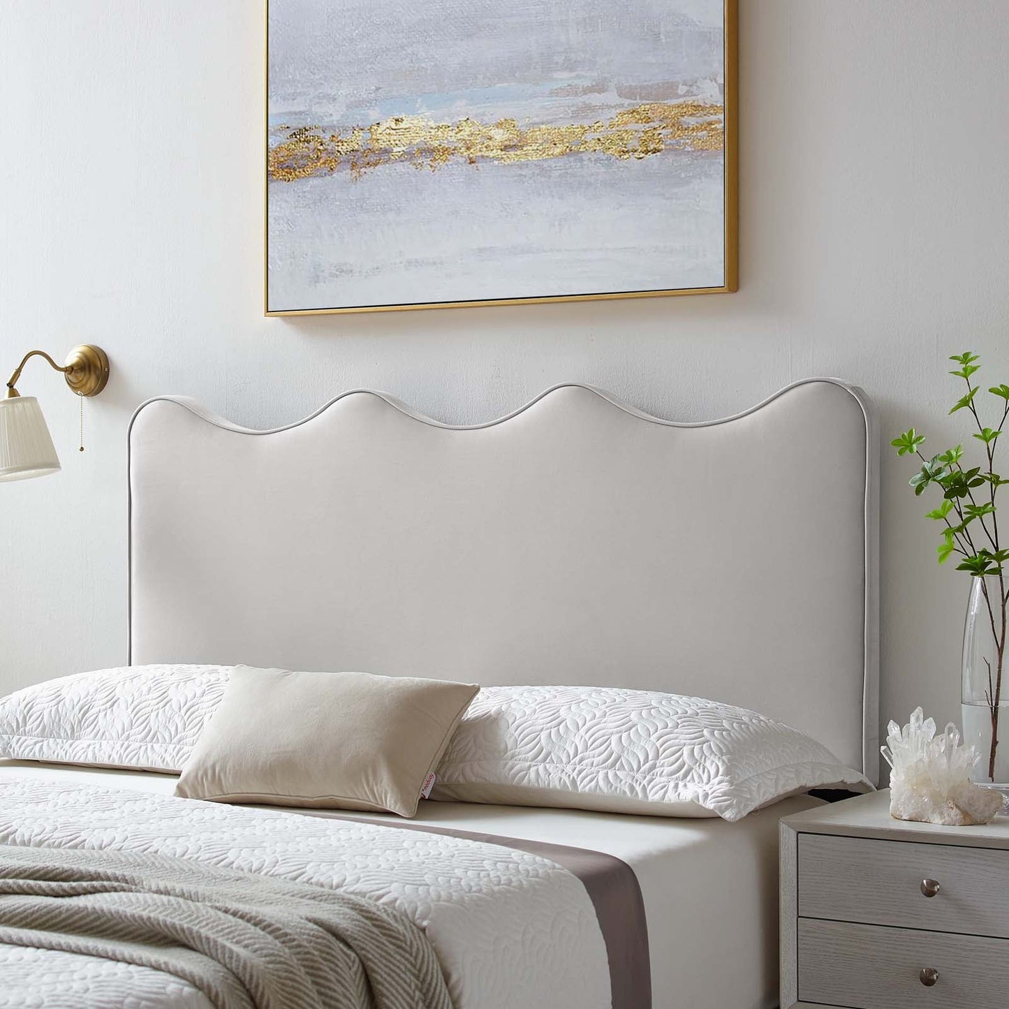Athena Performance Velvet King/California King Headboard by Modway
