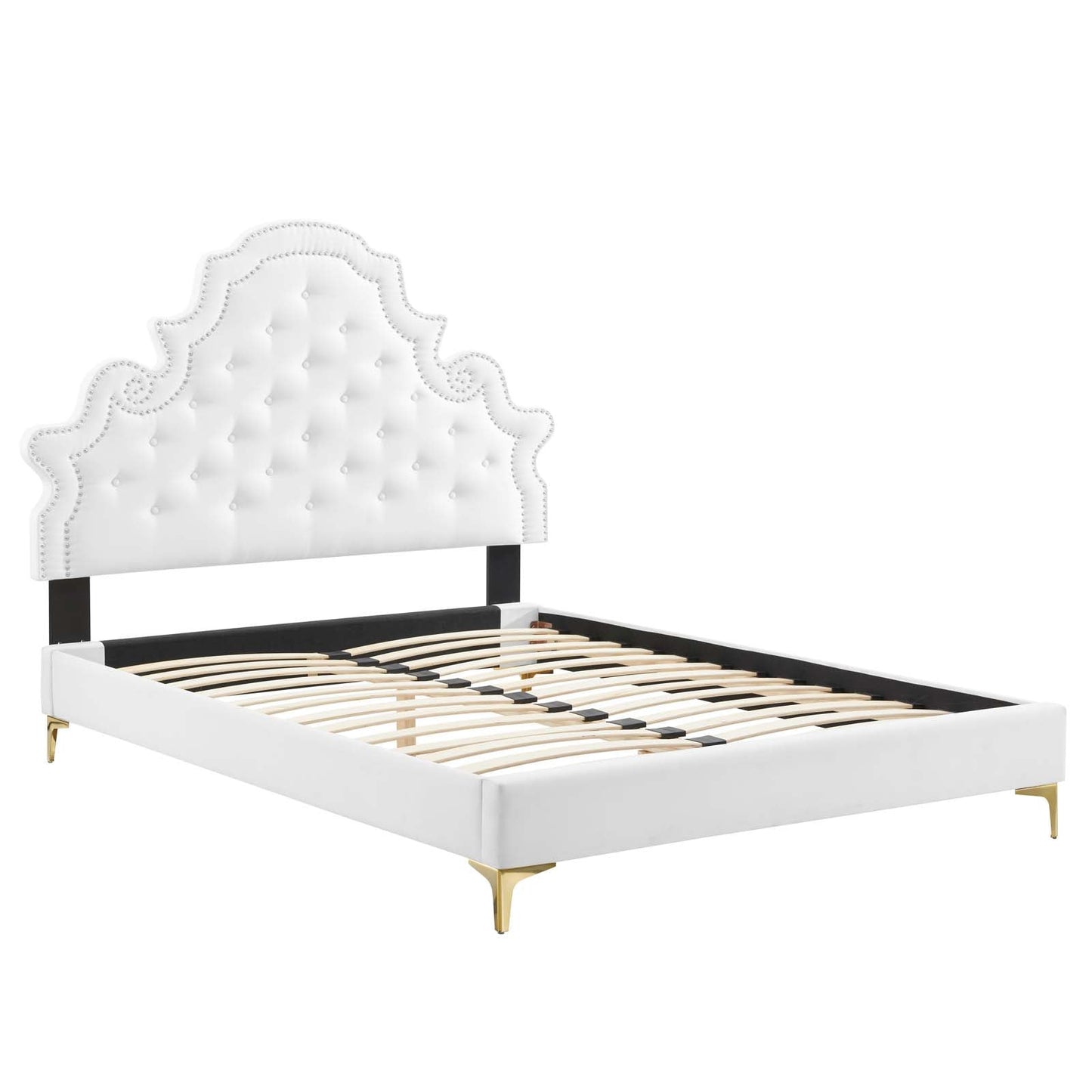 Gwyneth Tufted Performance Velvet Twin Platform Bed by Modway