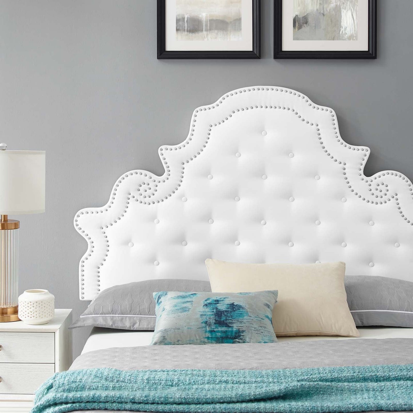 Gwyneth Tufted Performance Velvet Twin Platform Bed by Modway