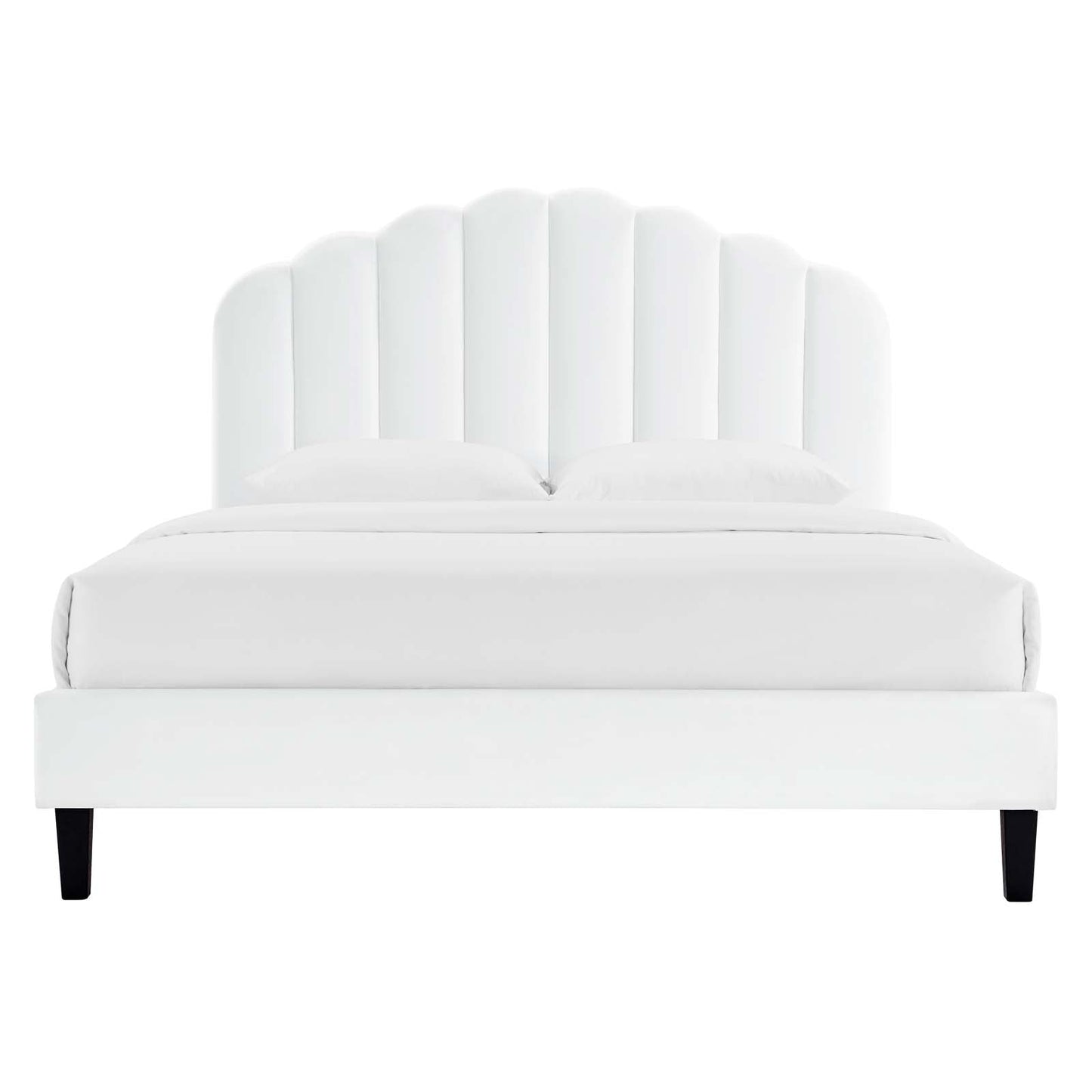 Daisy Performance Velvet Twin Platform Bed by Modway