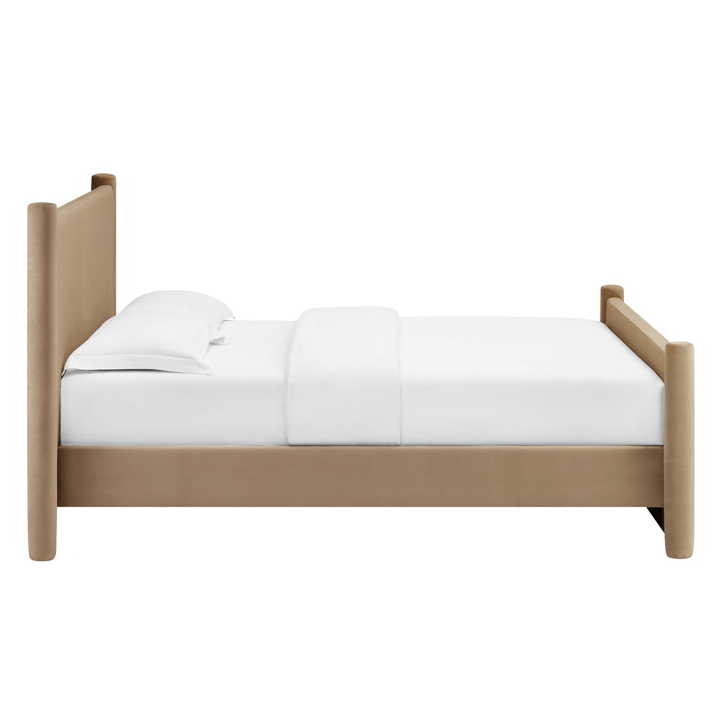 Rael Performance Velvet King Platform Bed by Modway