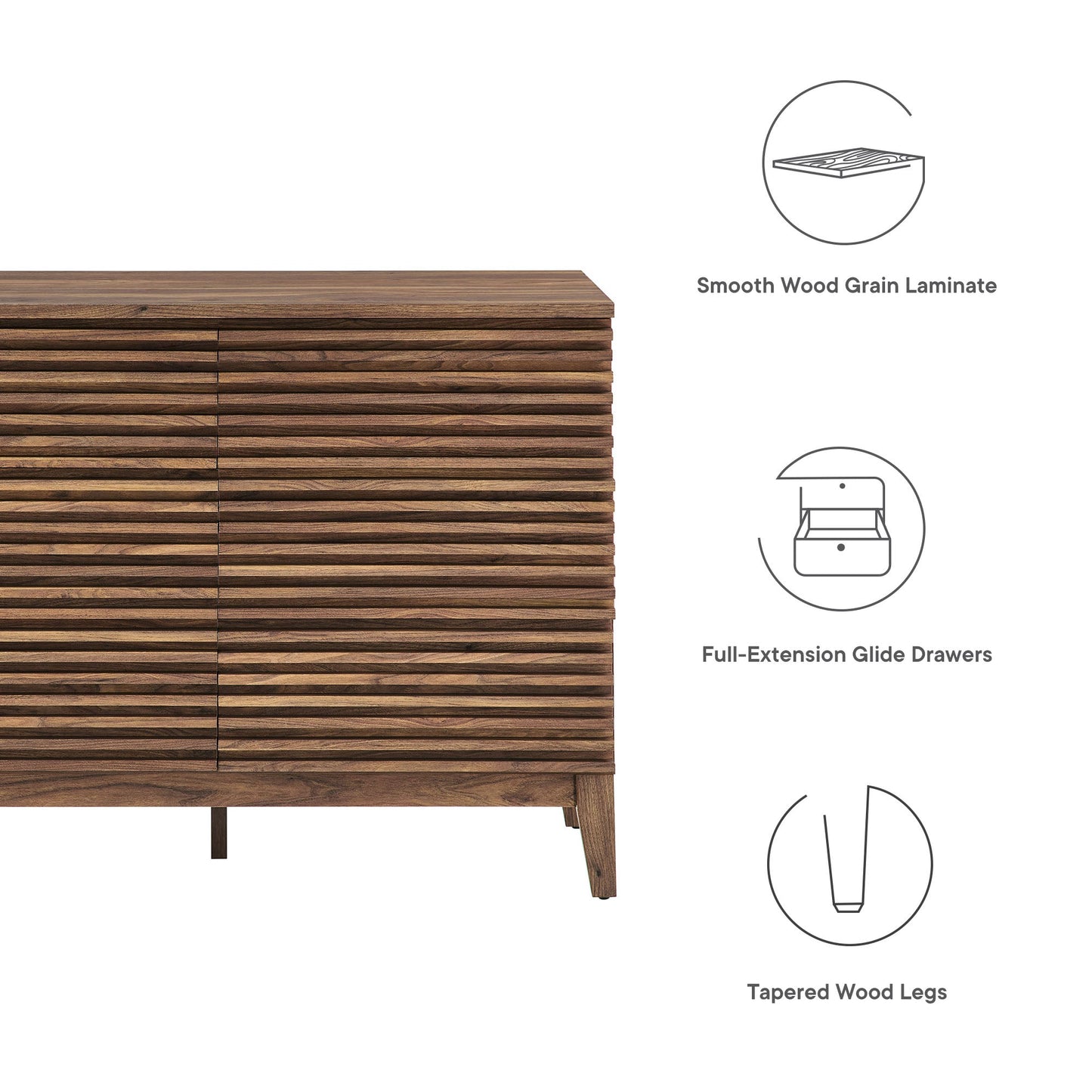 Render 47Ó 6-Drawer Dresser by Modway