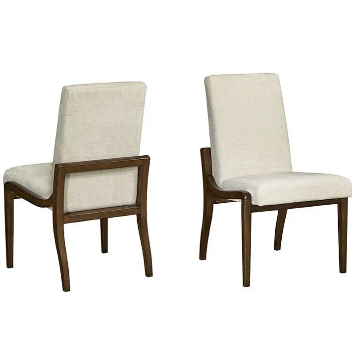 Manhattan Fabric Armless Side Chair