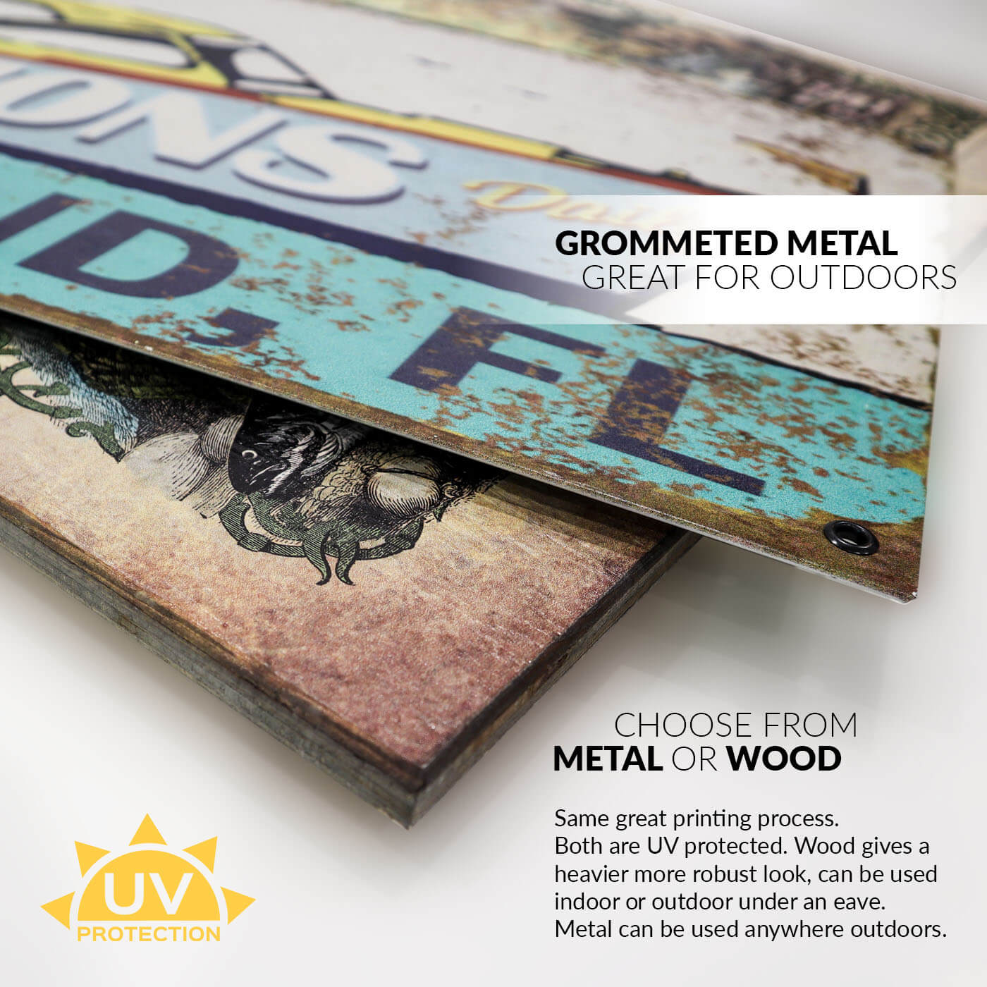 A Tall Ship and a Star to Sail Her By - Wood & Metal Wall Art