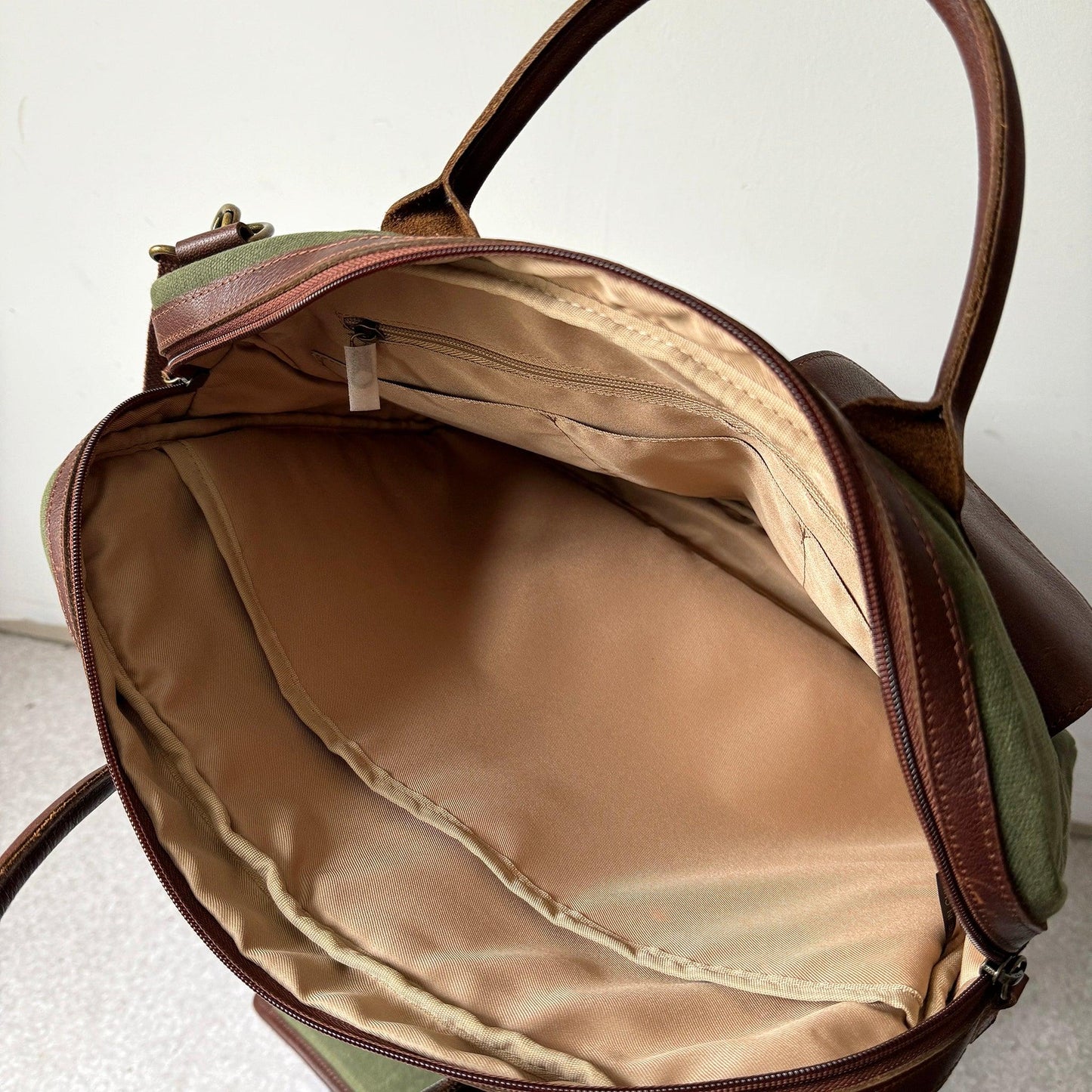 Maxwell Waxed Canvas Messenger Bag – 16" Laptop - Top Zip