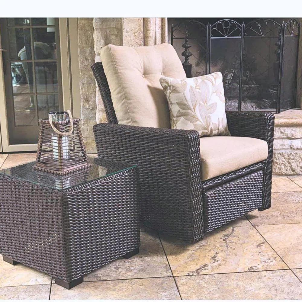Mesa Swivel Glider Recliner Premium Wicker Furniture