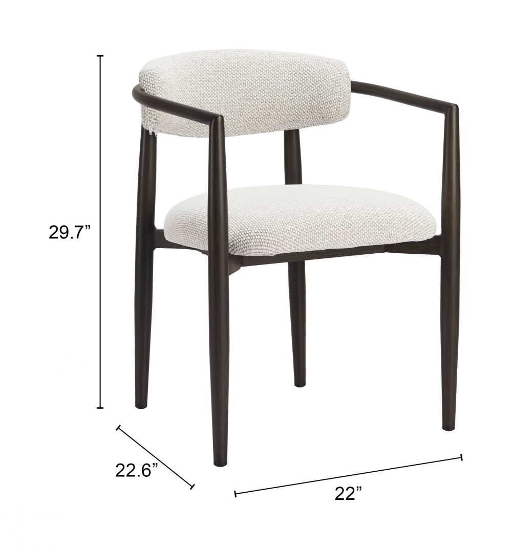 Midori Olefin Fabric Outdoor Dining Chair
