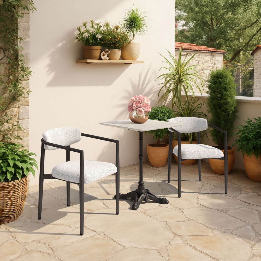 Midori Olefin Fabric Outdoor Dining Chair