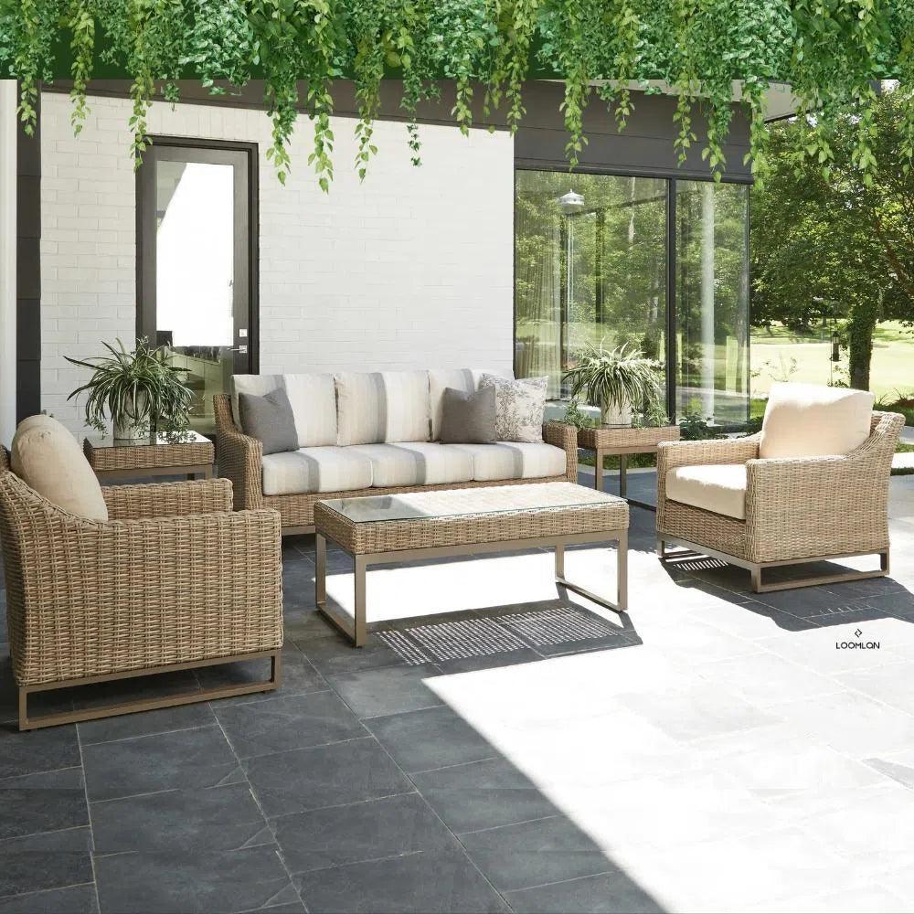 Milan Lounge Chair Premium Wicker Furniture Made USA
