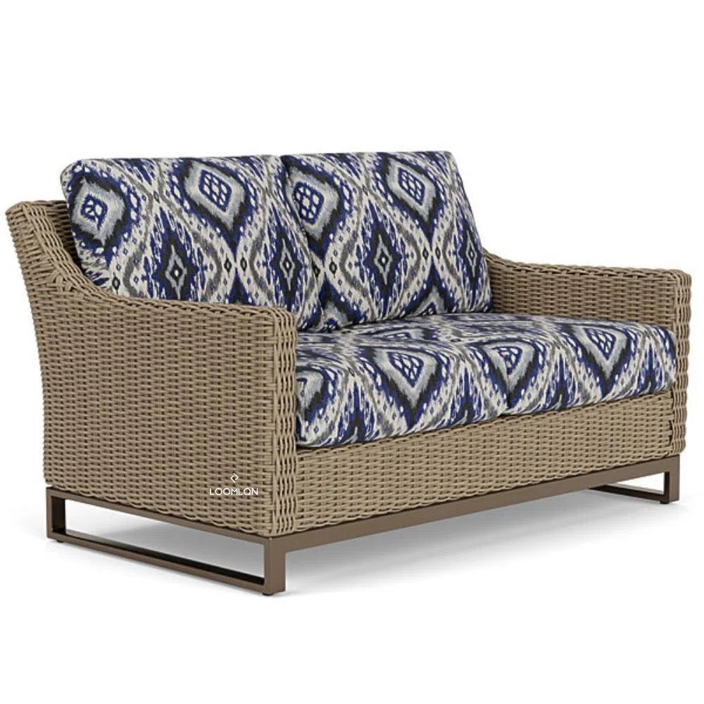 Milan Loveseat Premium Wicker Furniture Made USA