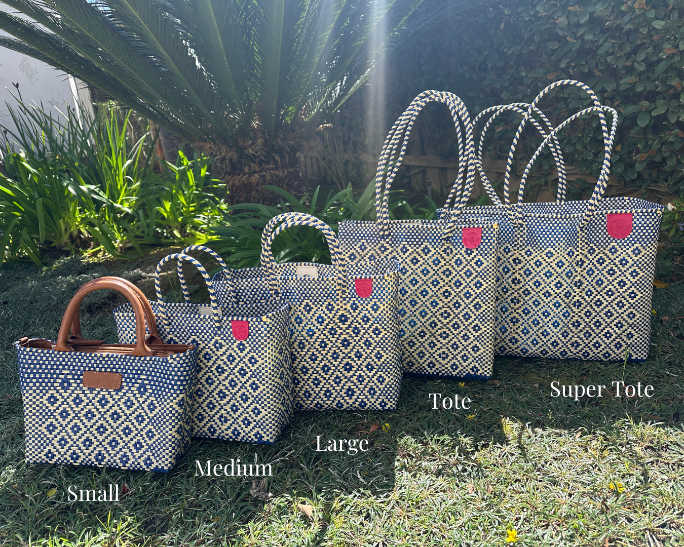 Mykonos Woven Super Tote