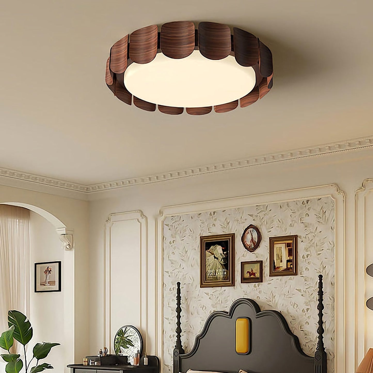 Modern Wabi-Sabi Ceiling Light