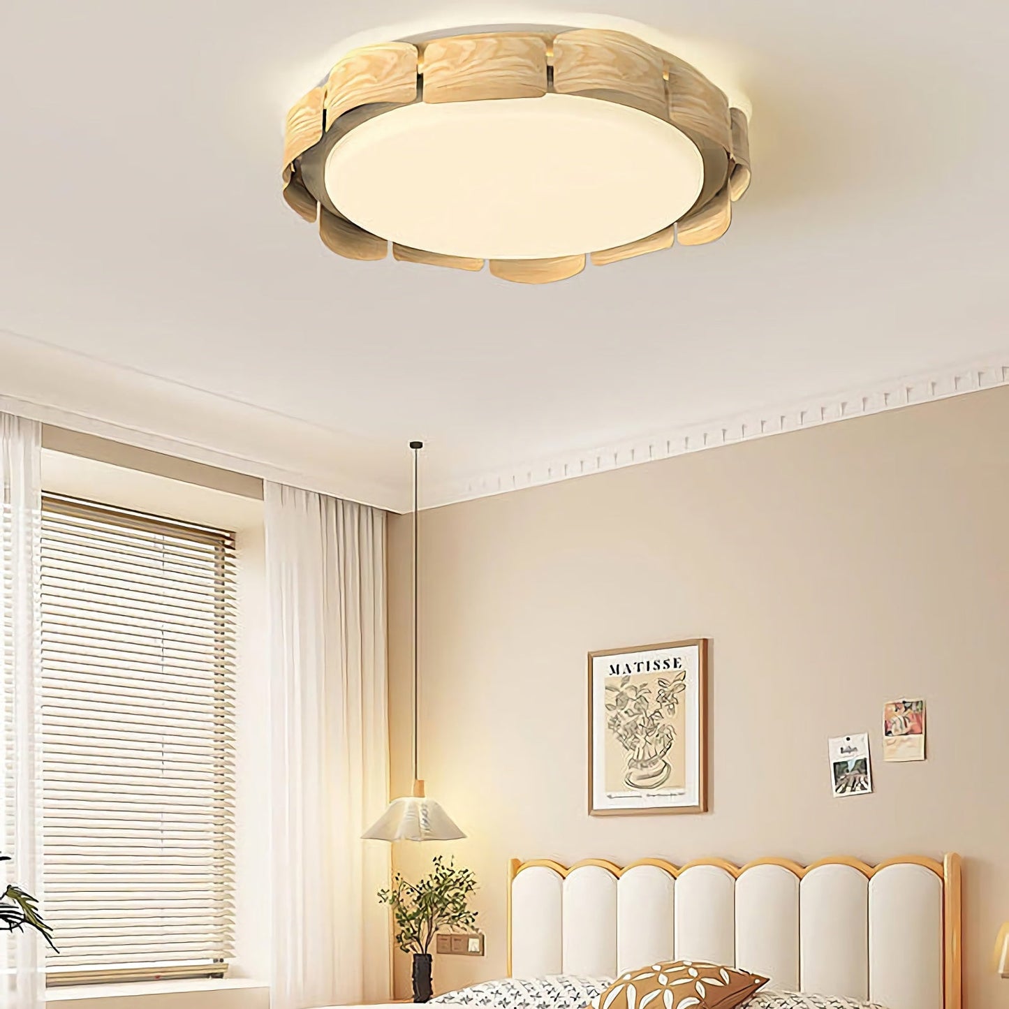 Modern Wabi-Sabi Ceiling Light