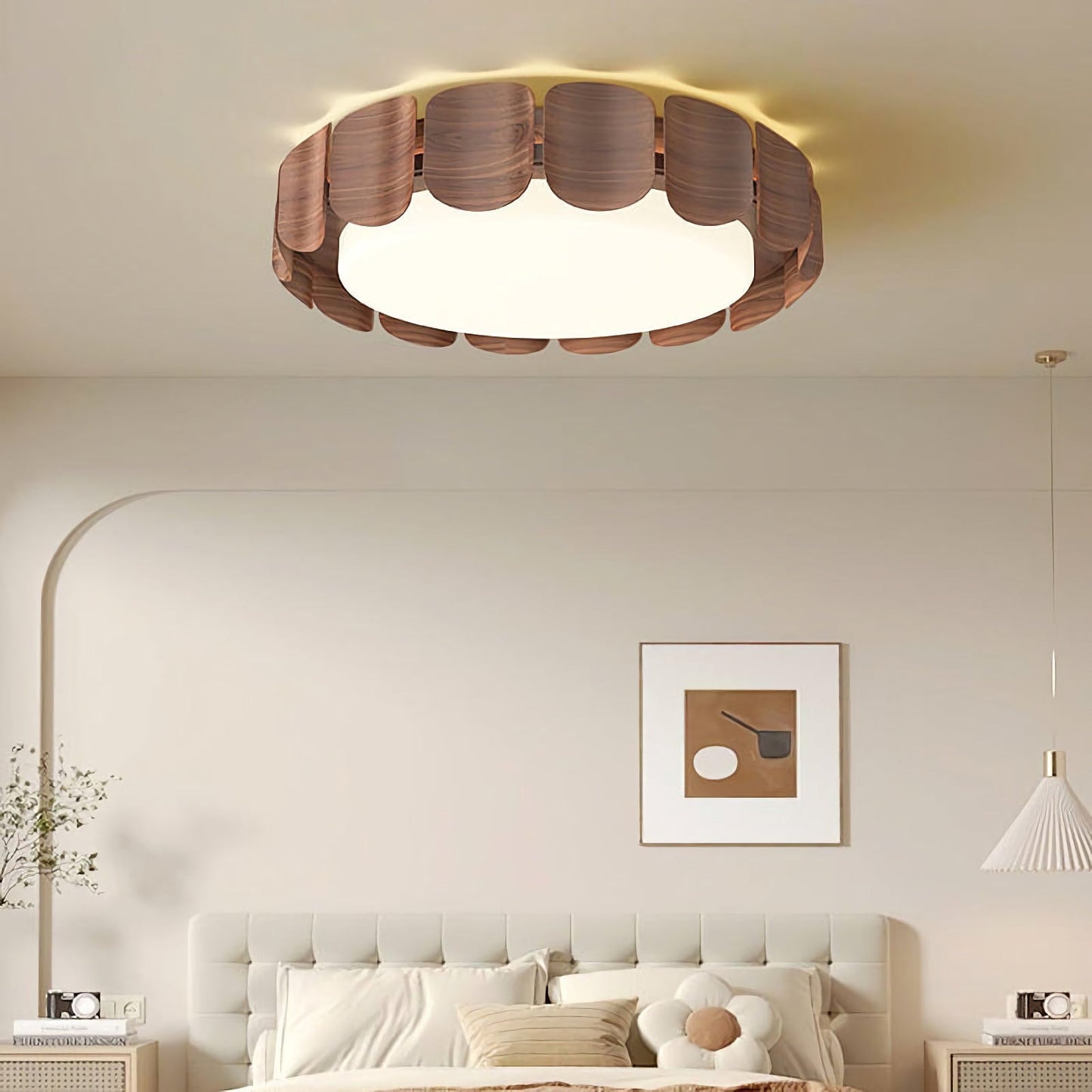 Modern Wabi-Sabi Ceiling Light