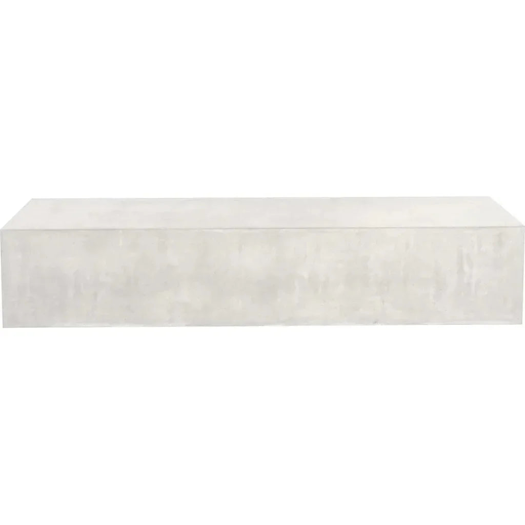 Monolith Concrete Outdoor Coffee Table