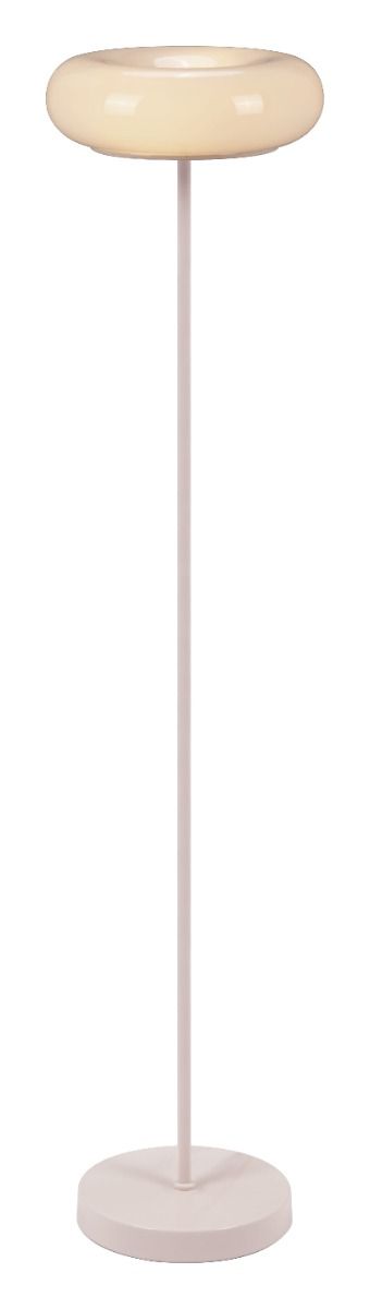 Munk Steel Cream Floor Lamp