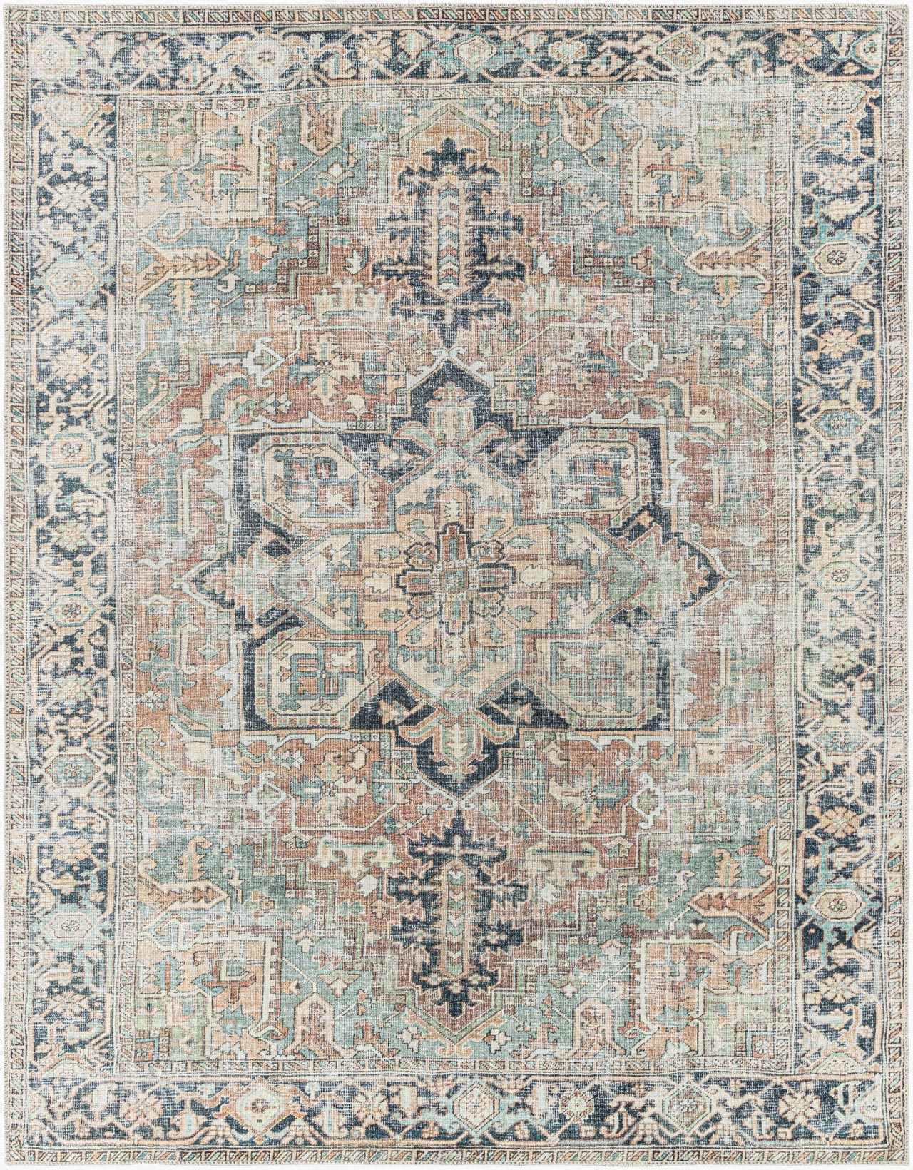 The Ashcombe Heritage Washable Rug