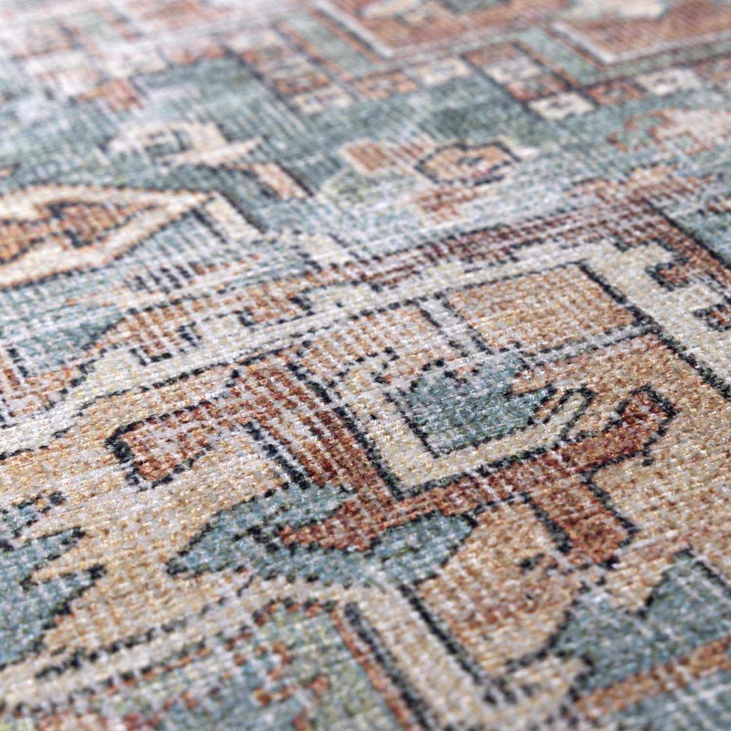 The Ashcombe Heritage Washable Rug