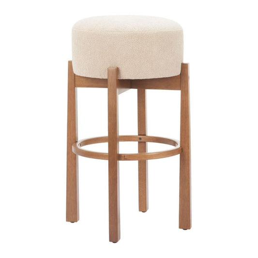 Nade Textured Fabric Barstool 2PC