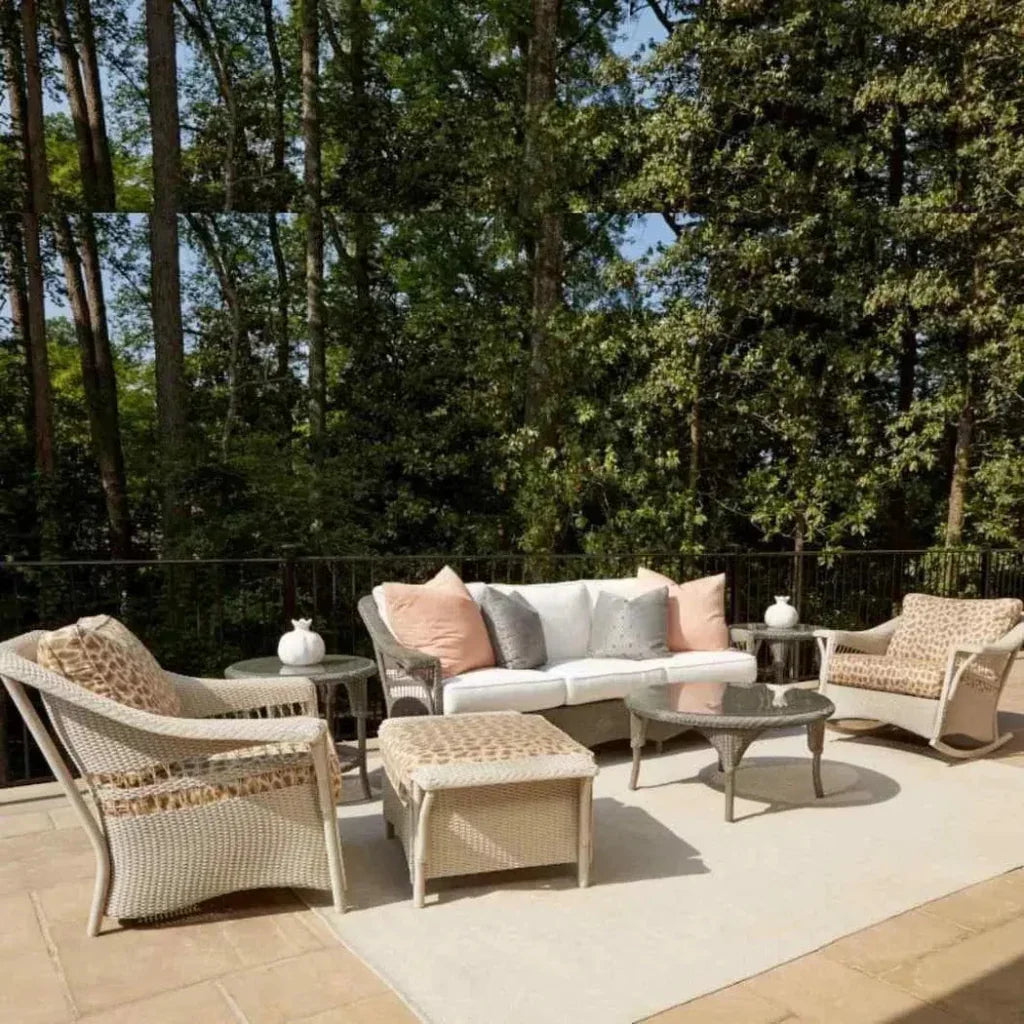 Nantucket Ottoman Premium Wicker Furniture