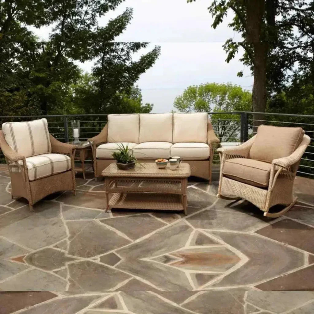 Nantucket Sofa Premium Wicker Furniture Lloyd Flanders