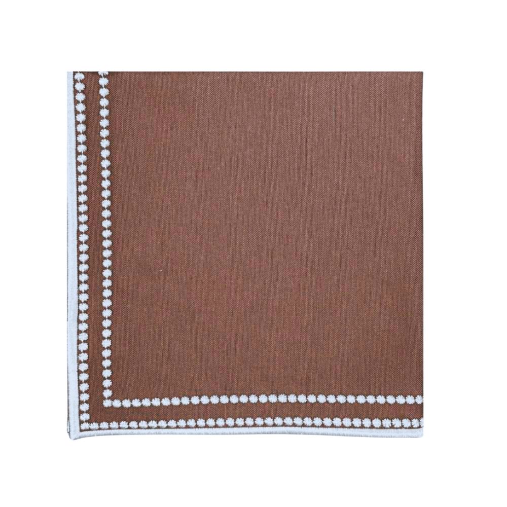 The Charlotte Napkin - Light Cocoa (Set of 4)