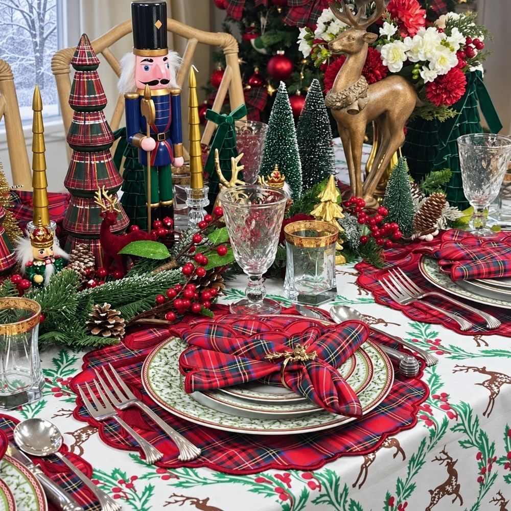 The Beau Placemat - Plaid (Set of 4)