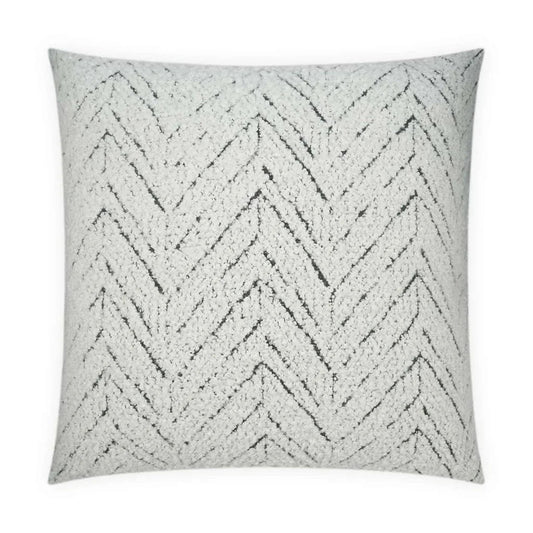 Nifty Handmade White Cotton Throw Pillow