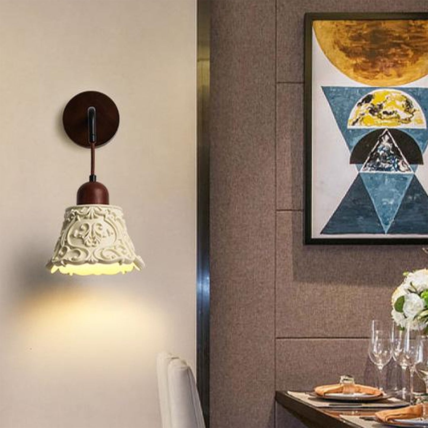 Nordic Style Dome Wall Lamp