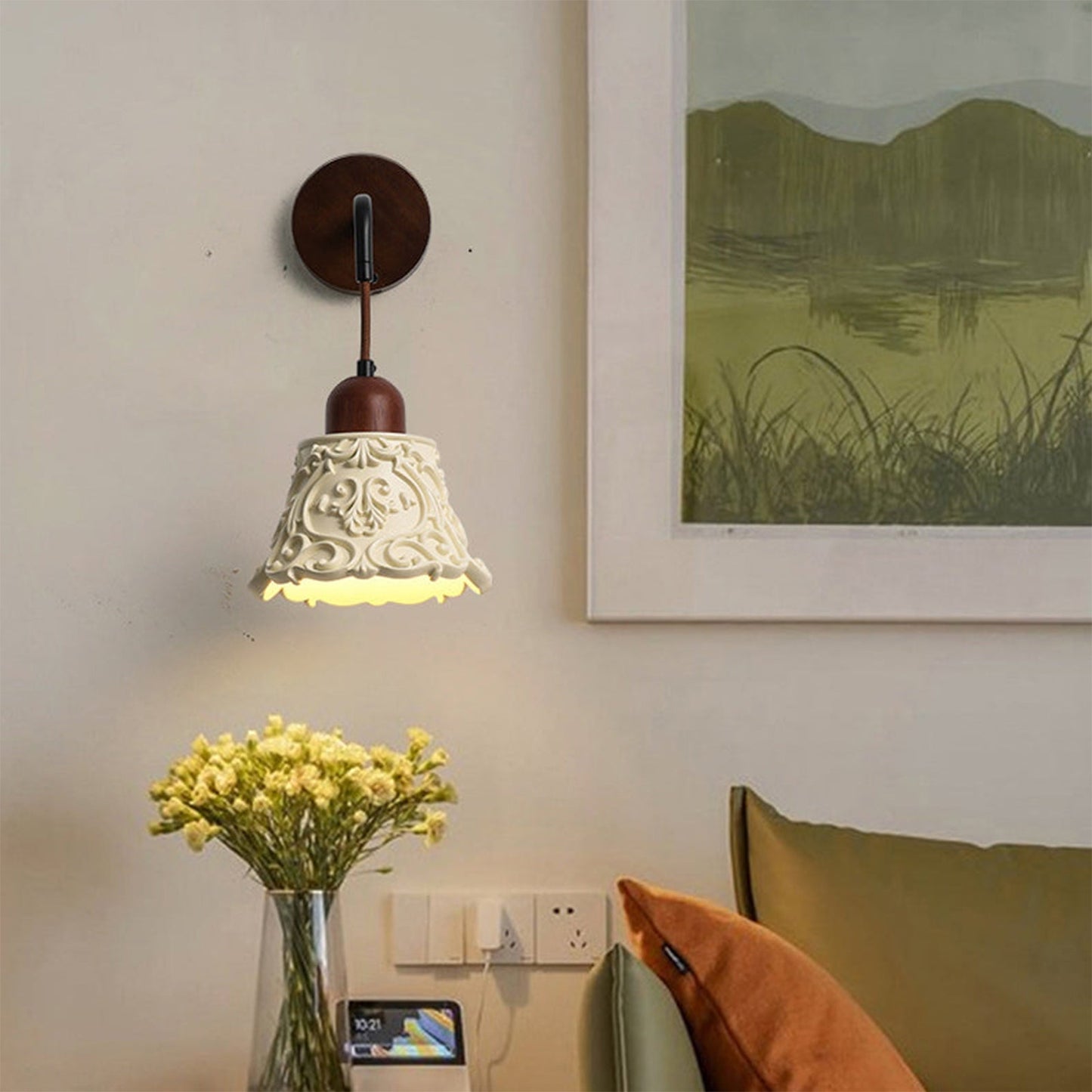 Nordic Style Dome Wall Lamp